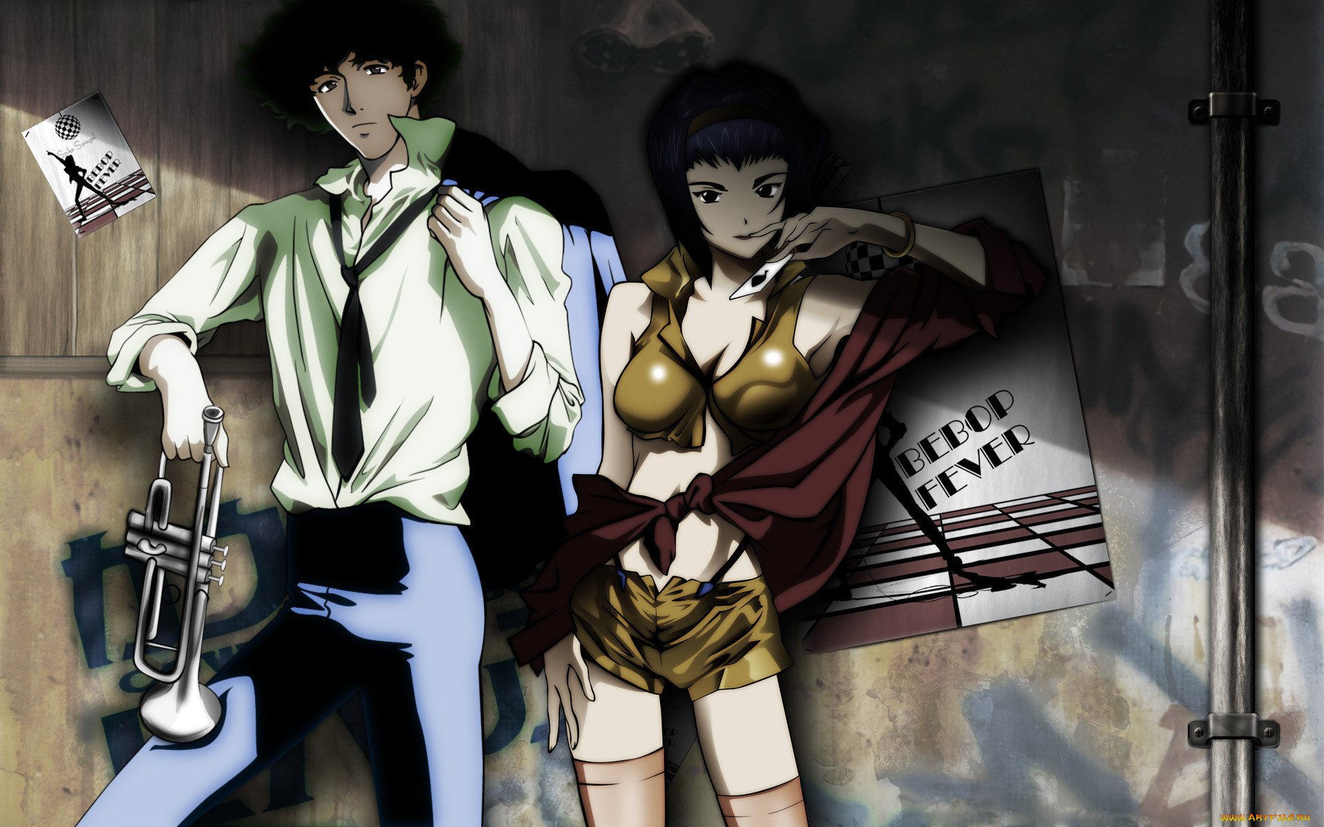 , cowboy, bebop, spike, spiegel, faye, valentine